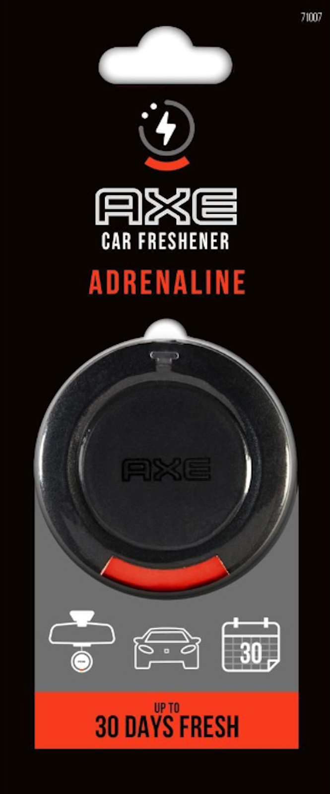 AXE 71007 - SH/220121 Lufterfrischer für das Auto Sorte Adrenaline 3D  Hanging Air Freshener for Cars