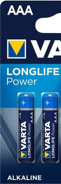 Varta 0,5x Longlife Power AAA Micro Alkaline Batterie 4er Blister ehem. High Energy 4903