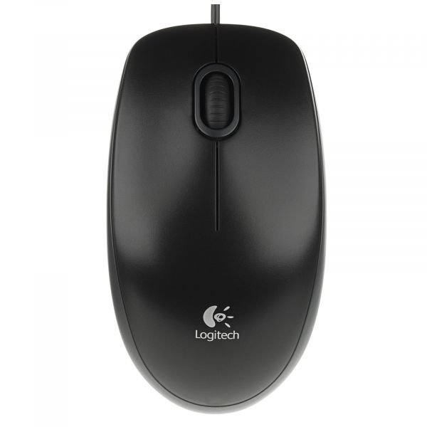 Logitech B100 Maus Schwarz OEM 910-003357