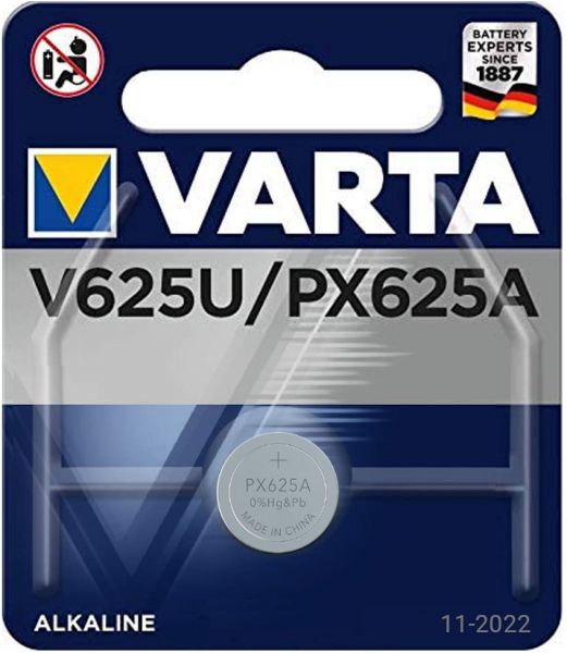 Varta 10x Alkaline Special V625U/PX625A 1,5V LR9 Alkaline Spezialbatterie 4626