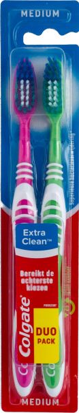 Colgate Zahnbürste Extra Clean Duo - 2er Pack