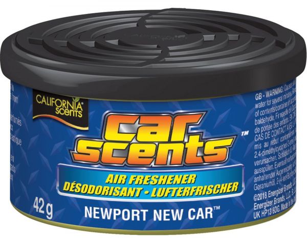 California Scents Lufterfrischer Duftdose Car Scents Geruchsorte Newport New Car Air Freshener CSCS12022D1 151886