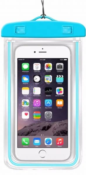 EWANTO Smartphone Hülle, wassergeschützt, kompatibel mit iPhone 14 13 12 11 Pro XS XR X Samsung A33 A22 6,8 Zoll, Handy Tasche Case, Blau WHBL-01
