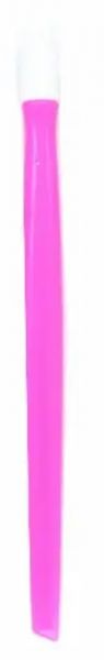 EWANTO Gummi Nagelhautschieber Pink Reinigungsstift Maniküre und Pediküre Werkzeug Beauty Studio Kosmetik Nageldesign Nagelreiniger GNFP-01