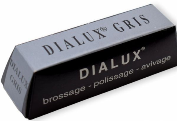 Osborn Dialux Polierpaste Grau ca. 110 g Stange für Edelstahl Platin und Edelmetallen polishing paste gray