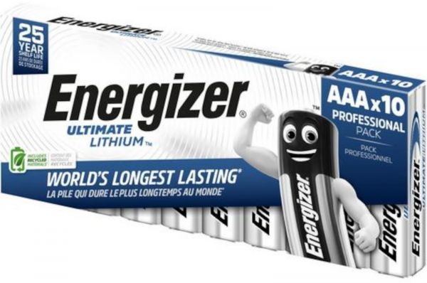 Energizer 10er Ultimate Batterie Lithium LR03 1.5V AAA Micro L92 Batterie