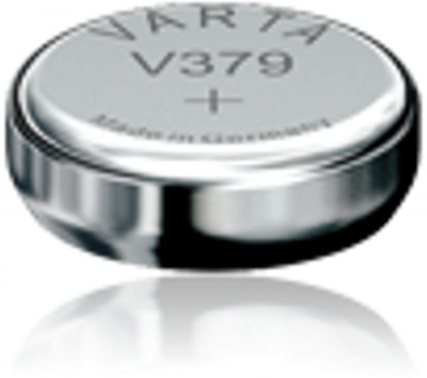 Varta 10x Watch V 379 Uhrenzelle Knopfzelle SR 521 SW V379 Silber-Oxid 14mAh 1,55 V Bulk V 379