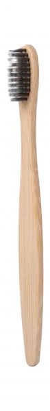 EWANTO Bambus Zahnbürste Braun. Nachhaltig, biologisch abbaubar, natürlich und vegan für Erwachsene und Kinder ZBB-01