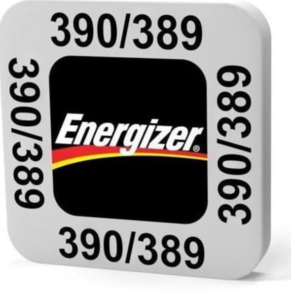 Energizer Uhrenbatterie 390/389 SR1130SW/ SR1130W / SR54 1,55V Silberoxid Uhrenknopfzelle in 1er-Miniblister E301538804