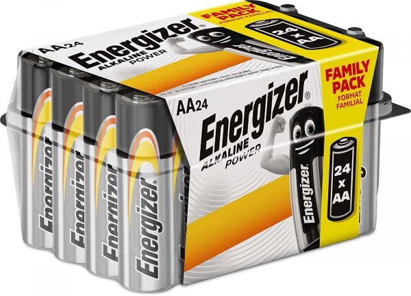 Energizer Alkaline Power AA 24er Box Mignon Batterie 1,5V LR06 E300456400